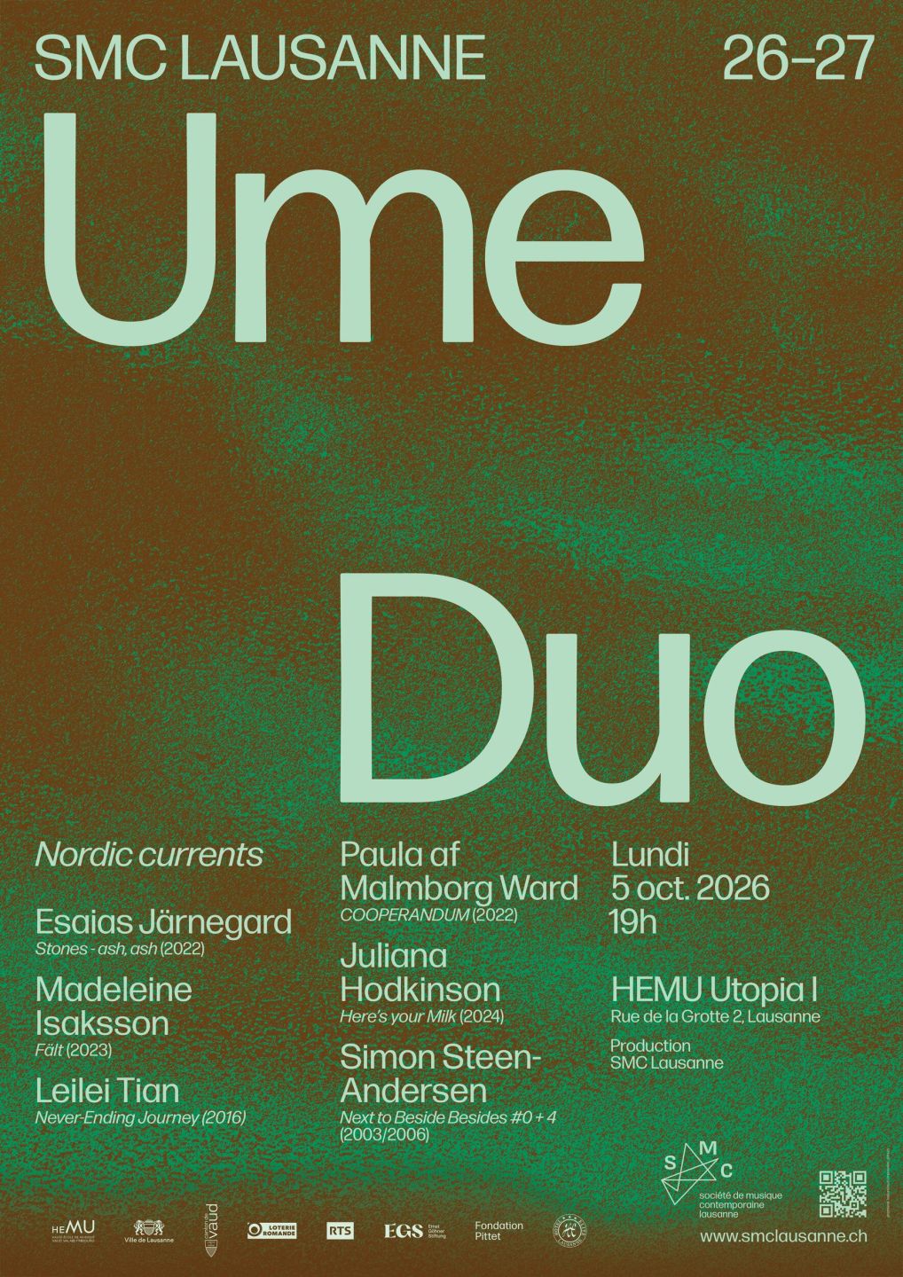 Affiche du programme