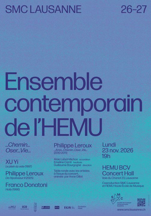 Affiche du programme